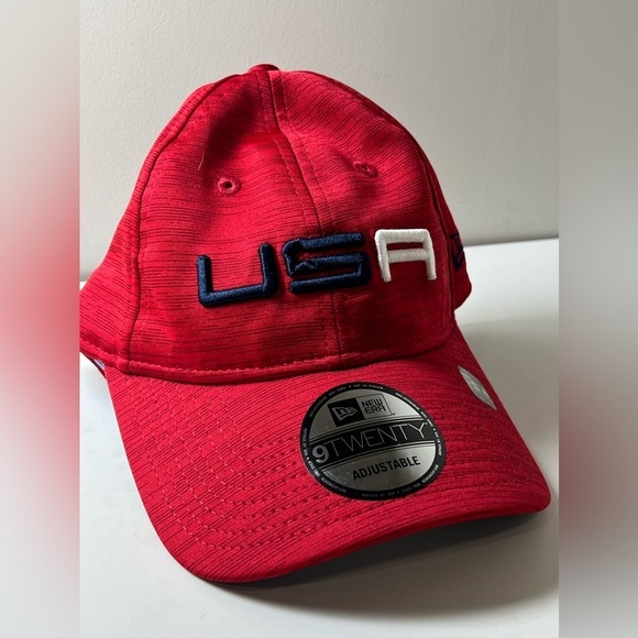 Brand New Ryder Cup 2023 USA New Era Red Classic Team America Hat Golf PGA - Picture 2 of 7